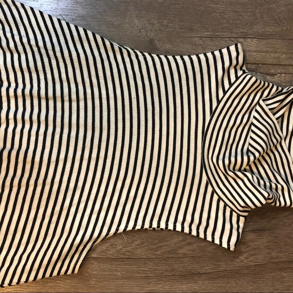 Anthropologie puella striped turtleneck tunic top - Picture 3 of 4